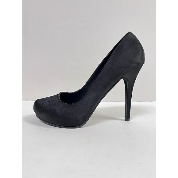 M by Michael Antonio Womens High Heel Platform Shoes Black Sz 7.5 - Picture 6 of 6